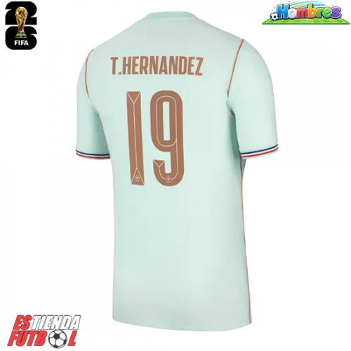 Francia Theo Hernandez #19 Segunda Equipación Mundial 2026 Manga Corta
